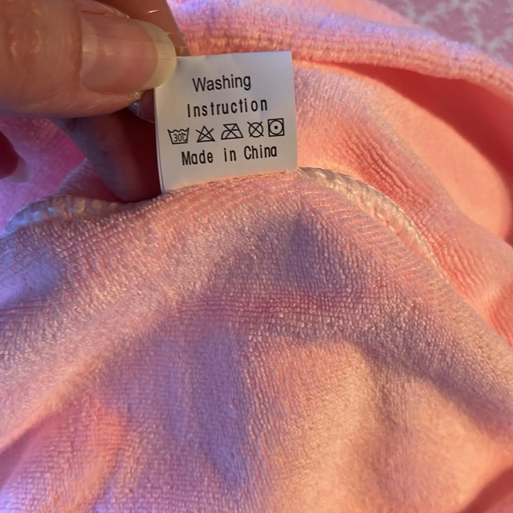 L’ange Blush Hair Wrap Towel